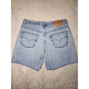 Levi’s 560 Loose Fit Jean Shorts Light Wash Sz 40 Vintage 0101